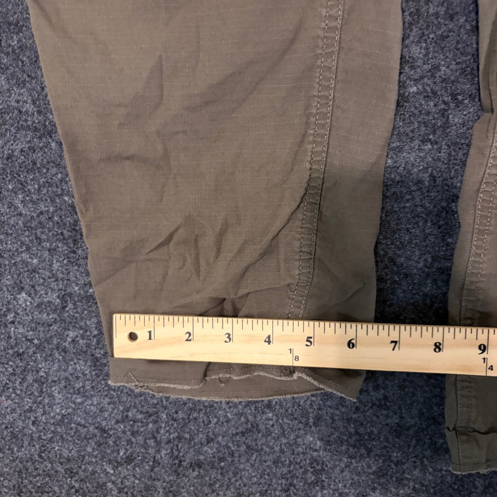 Vuori Ripstop Climber Pant Dark Oregano Green Mens Large Organic Cotton Stretch - Picture 8 of 8